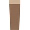 Ekena Millwork 8"W x 16"D x 24"H Classic Concord Rough Cedar Woodgrain TimberThane Corbel, Primed Tan CORUR08X16X24CONRCPR - alternate 5